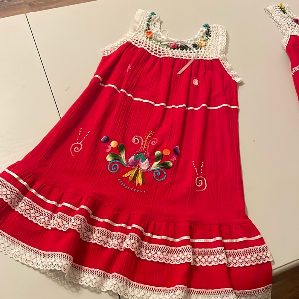 Girls Mexican dress
